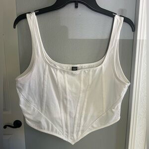 Set of 3 Triangle Crop Tanks